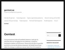 Tablet Screenshot of gentest.se