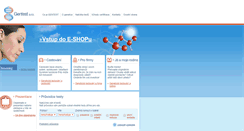 Desktop Screenshot of gentest.cz